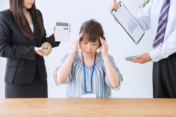 仕事の不安